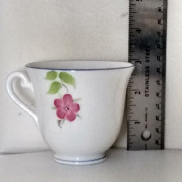 Rosina Tea Cup and Saucer Bone China Made in England - Picture 8 of 12